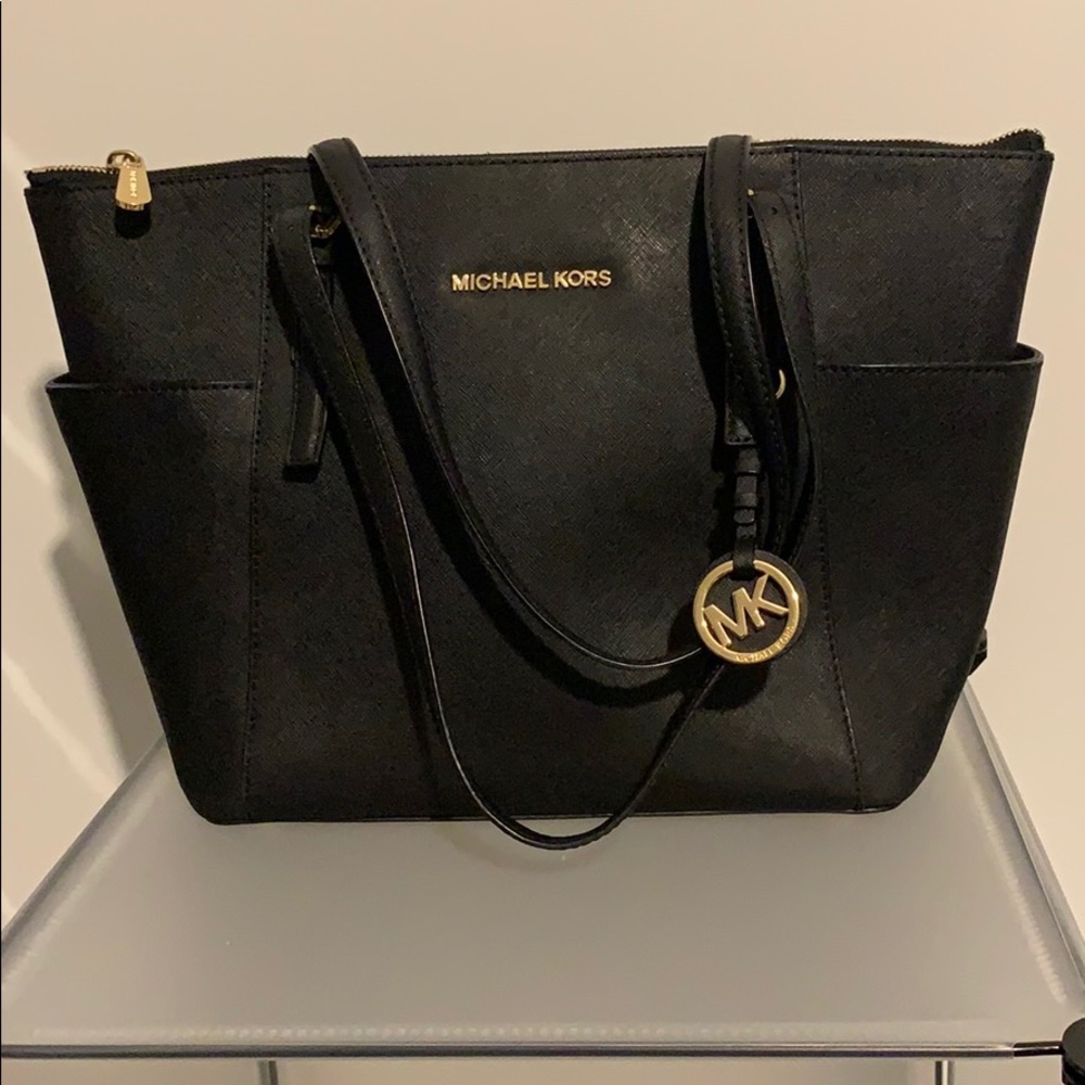 Black Michael Kors tote bag